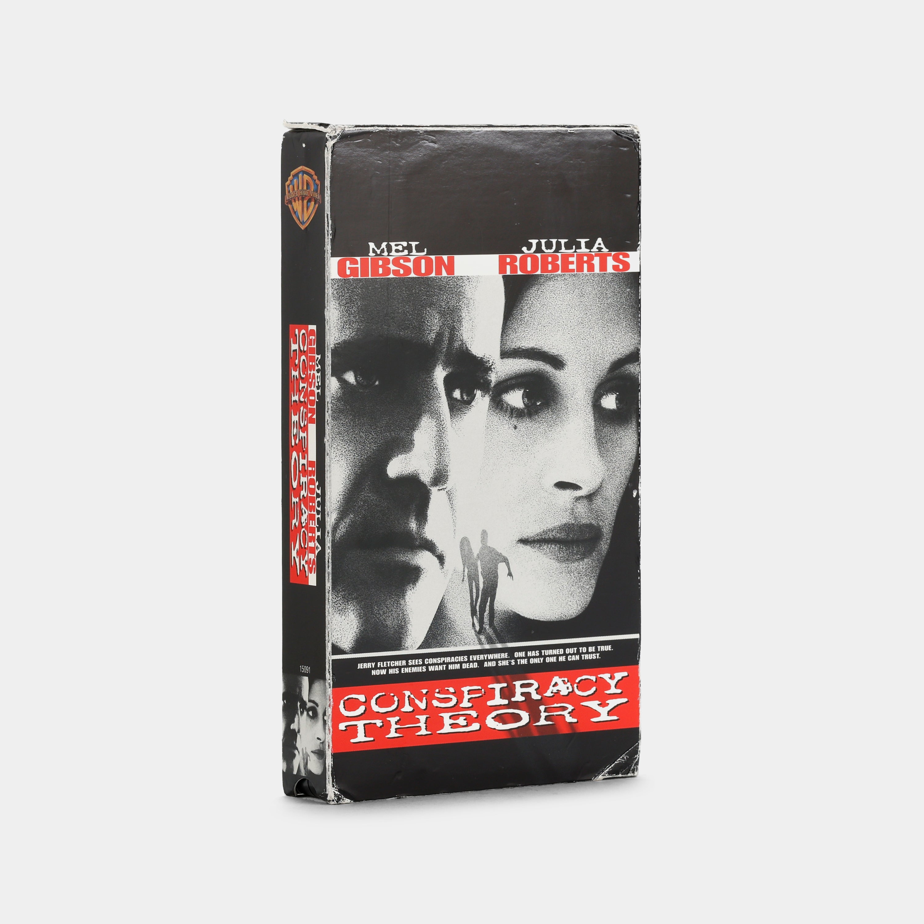 Conspiracy Theory VHS Tape - Rare Collectible Vintage Movie - Perfect for 90s Nostalgia & Film Enthusiasts - Great for Movie Nights & Retro Collections