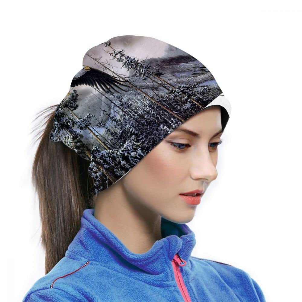 WONDERTIFY Pink Flamingo Neck Warmer - Soft & Warm Winter Scarf for Women & Men - Perfect for Outdoor Activities, Skiing, Hiking & Cold Weather