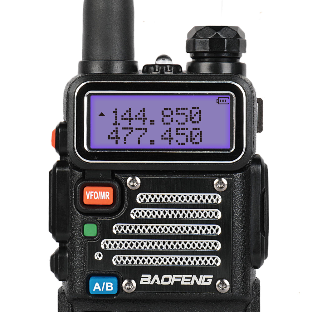 Baofeng UV-5RX3 Tri-Band Radio | 144/220/440MHz | Open Box | for Hiking, Camping & Emergency Communication