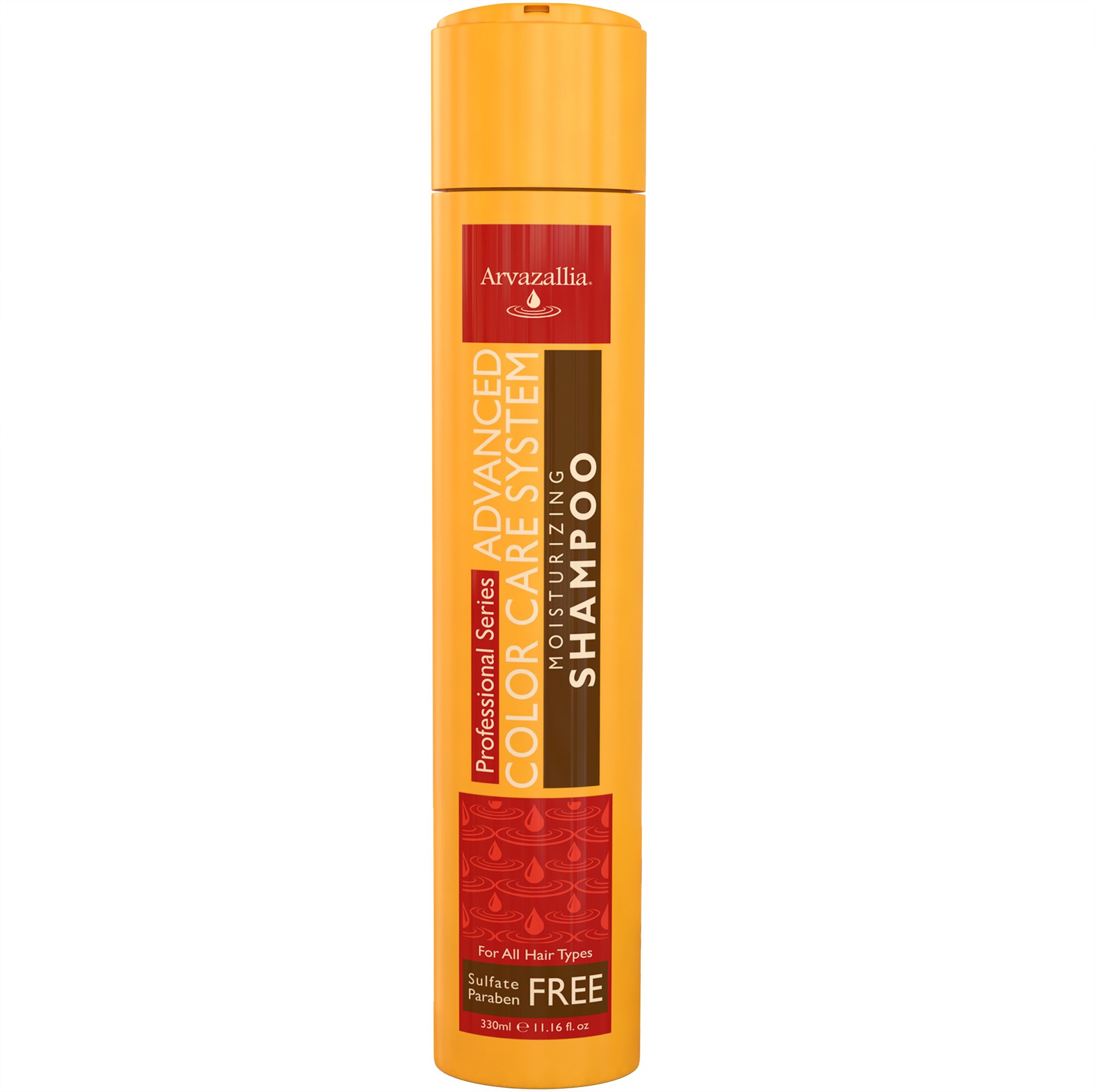 Arvazallia Sulfate Free Shampoo for Color Treated Hair - Argan Oil & Macadamia Oil Infused Moisturizing Shampoo | Advanced Color Care Formula | Perfect for Daily Use & Salon-Quality Results at Home