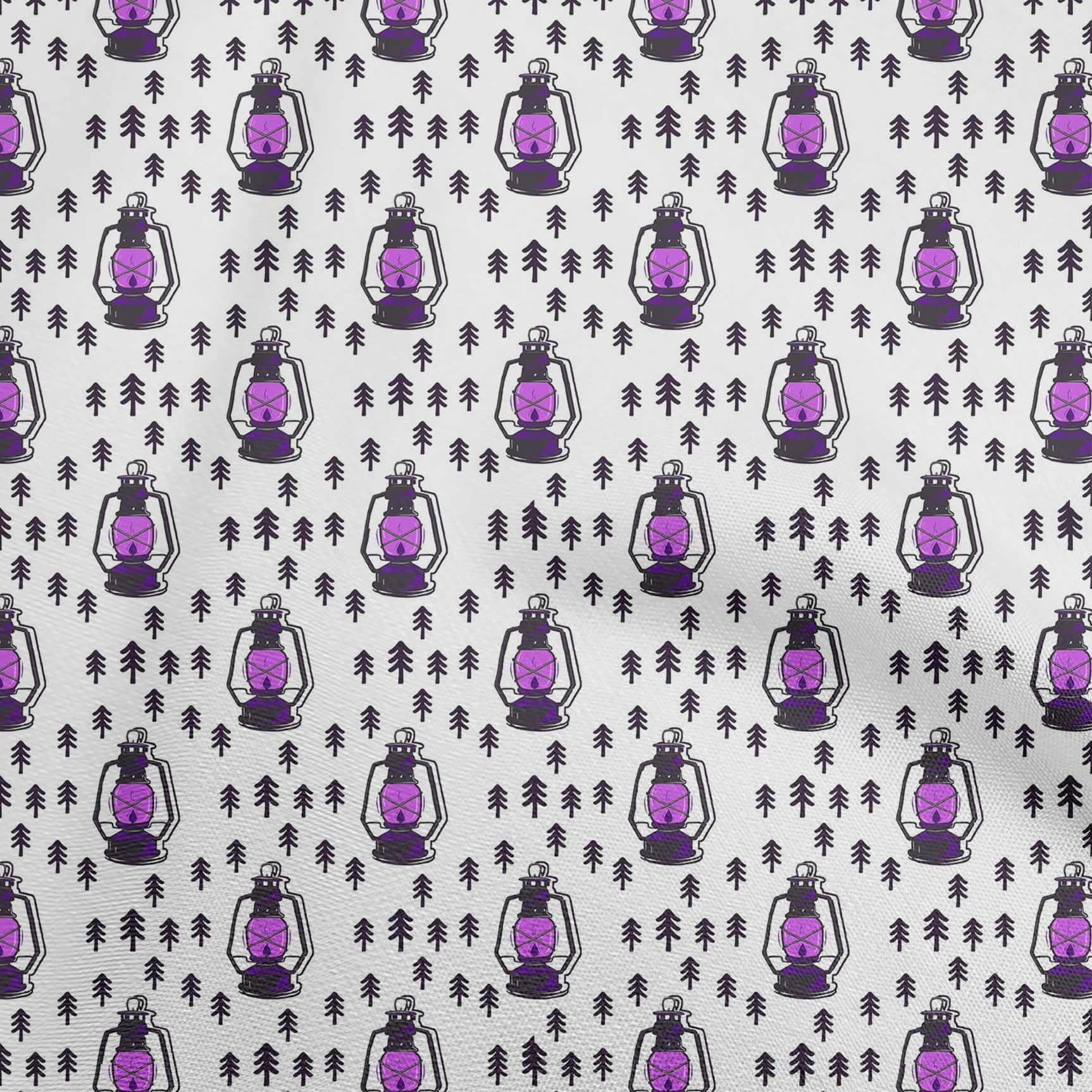 Premium 100% Cotton Cambric Purple Fabric - 56 Inch Wide by the Yard for Halloween Lamps, Sewing & Craft Projects | Perfect for DIY Costumes, Home Decor & Quilting