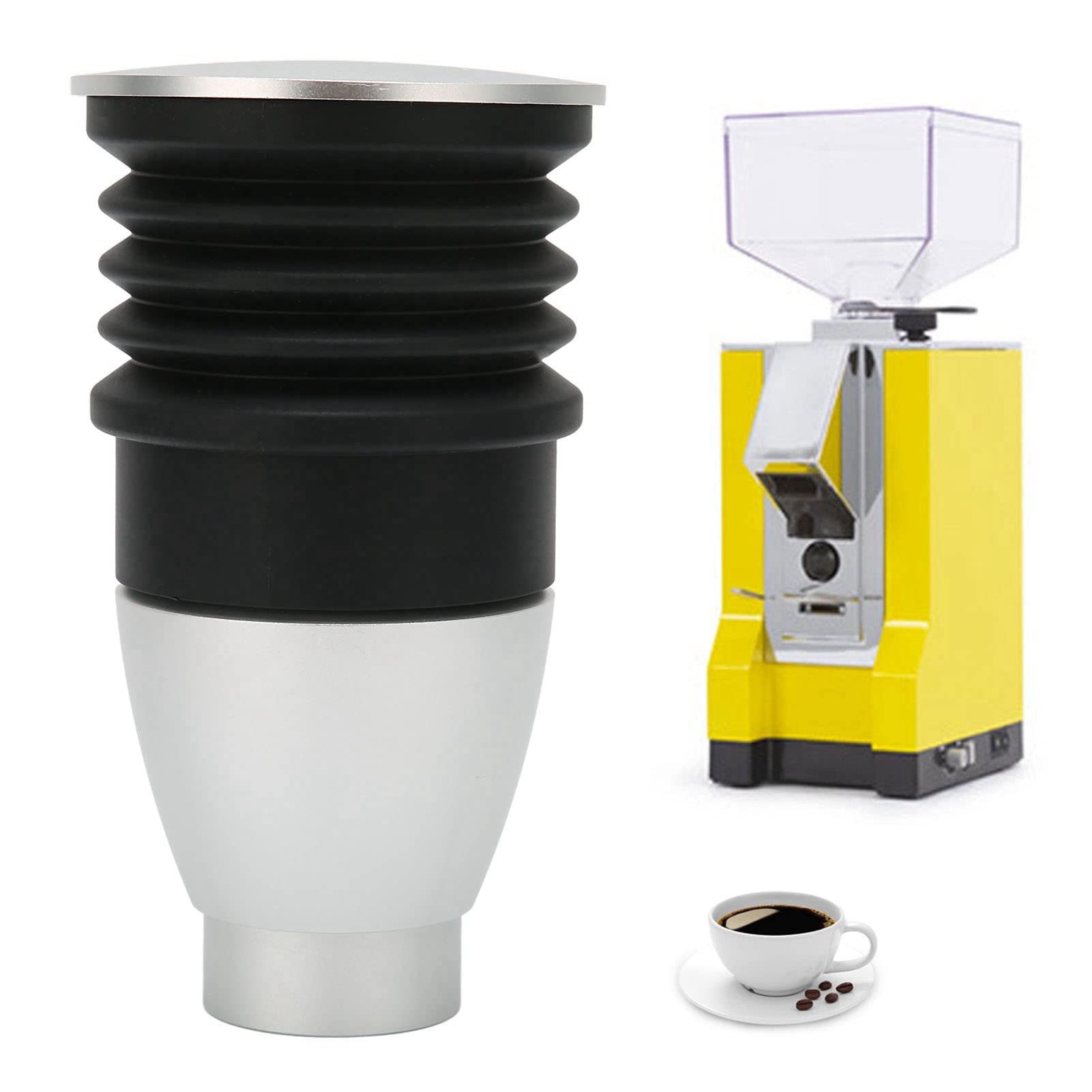 60g Aluminum Alloy Coffee Grinder Bin - Cleaning Tool for Eureka Mignon | Perfect for Home Baristas
