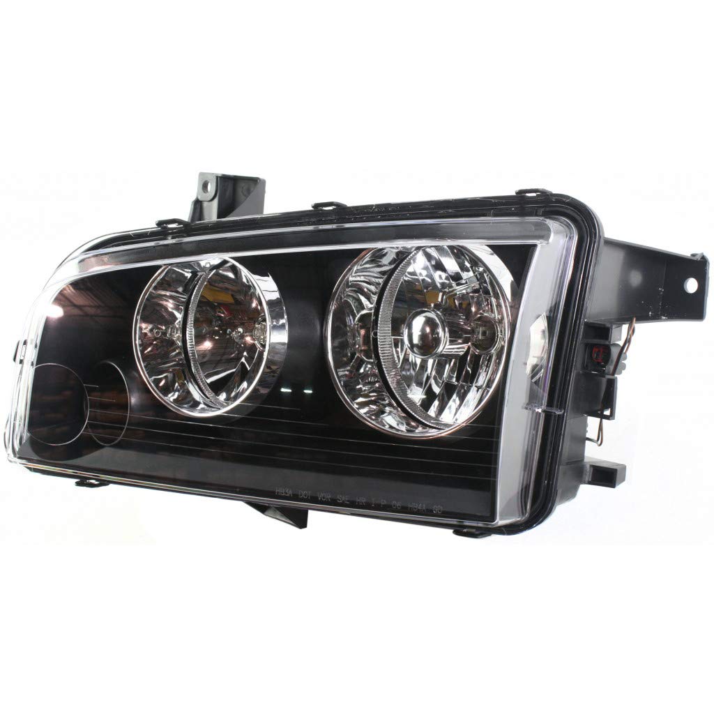 2006-2007 Dodge Charger Headlight Assembly - Driver Side Replacement (Part# CH2502163) - Perfect for Night Driving & Auto Restoration Projects