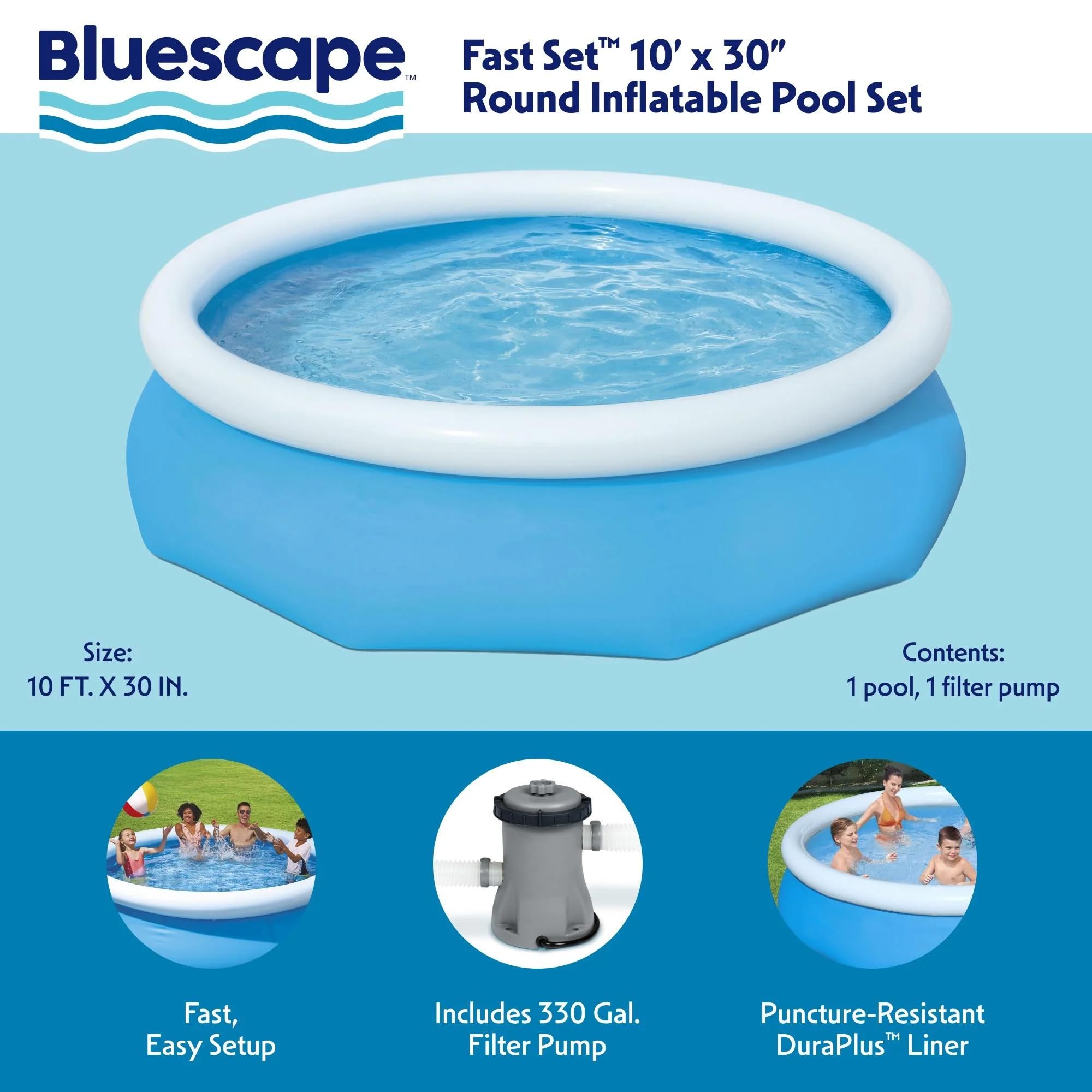 Bluescape Fast Set 10' x 30