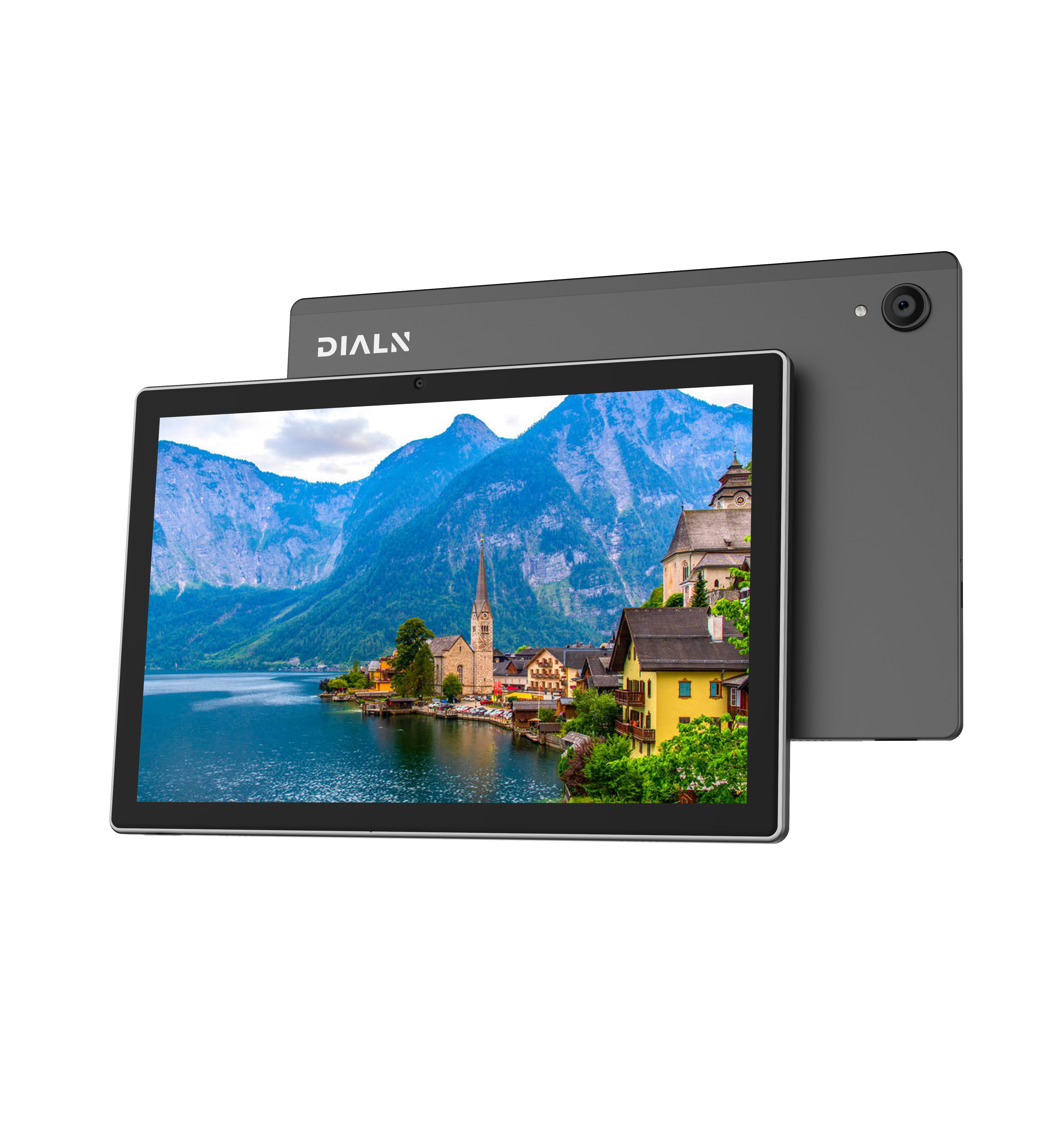 DIALN S10 4G LTE Android Tablet - 10.1 Inch HD Display, 64GB Storage, Dual SIM, GPS - Perfect for Work, Travel & Entertainment