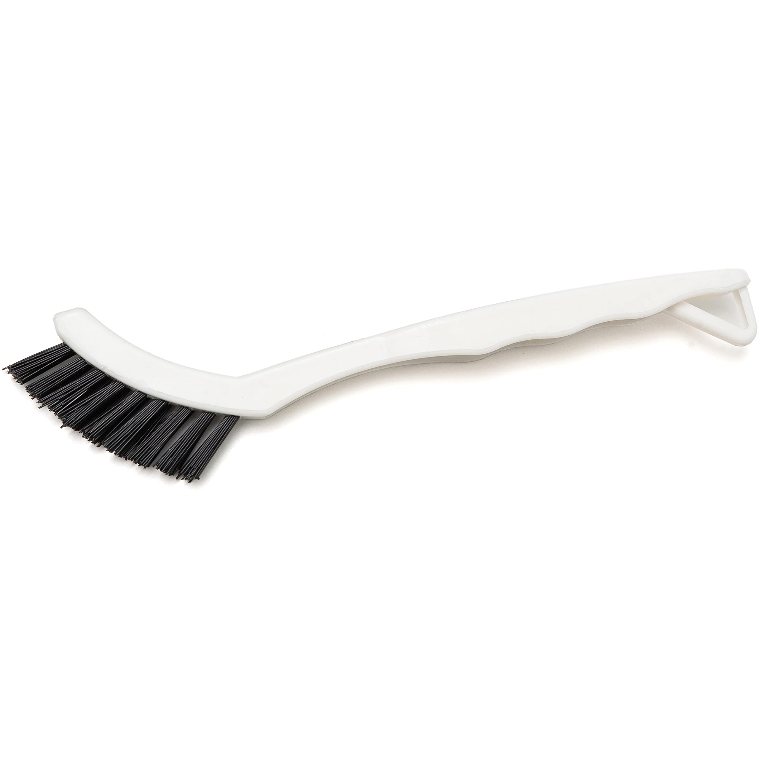Genuine Joe Hand Held Grout Brush - Heavy Duty Tile & Grout Cleaning Tool for Bathroom, Kitchen & Shower - Perfect for Home Deep Cleaning & DIY Projects