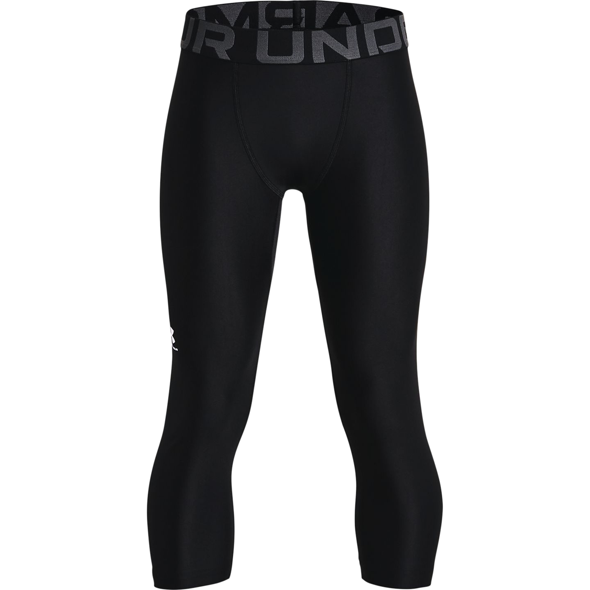 Boys' HeatGear 3/4 Leggings - Moisture-Wicking Compression Pants for Active Kids - Perfect for Running, Soccer & Outdoor Sports