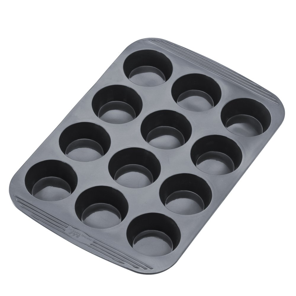 Non-Stick 12-Cup Muffin Baking Pan for Cupcakes, Muffins & More - Perfect for Home Baking, Parties & Holiday Treats
