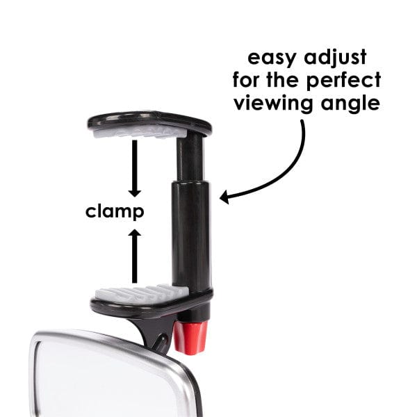 Diono See Me Too Silver Car Seat Protector - Safe & Comfortable for Kids - Perfect for Travel, Road Trips & Everyday Use