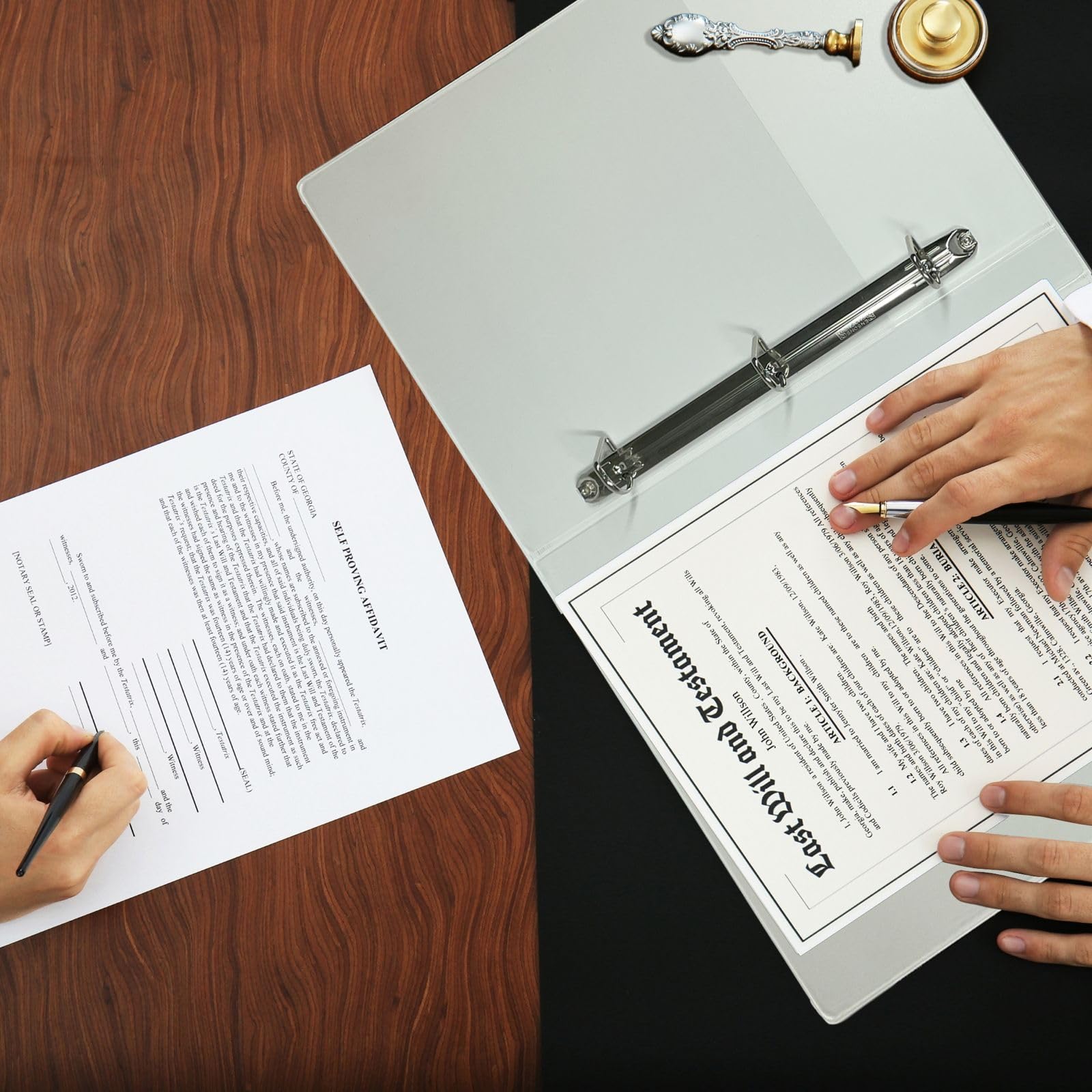Heavy Duty Legal Size View Binder - 14