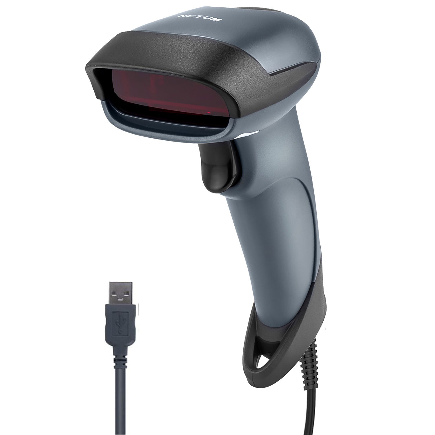 M1 Laser USB Barcode Scanner - High-Speed 1D Barcode Reader for Retail, Warehouse & Inventory Management | Plug & Play USB Connectivity | Perfect for POS Systems, Supermarkets & Logistics Tracking