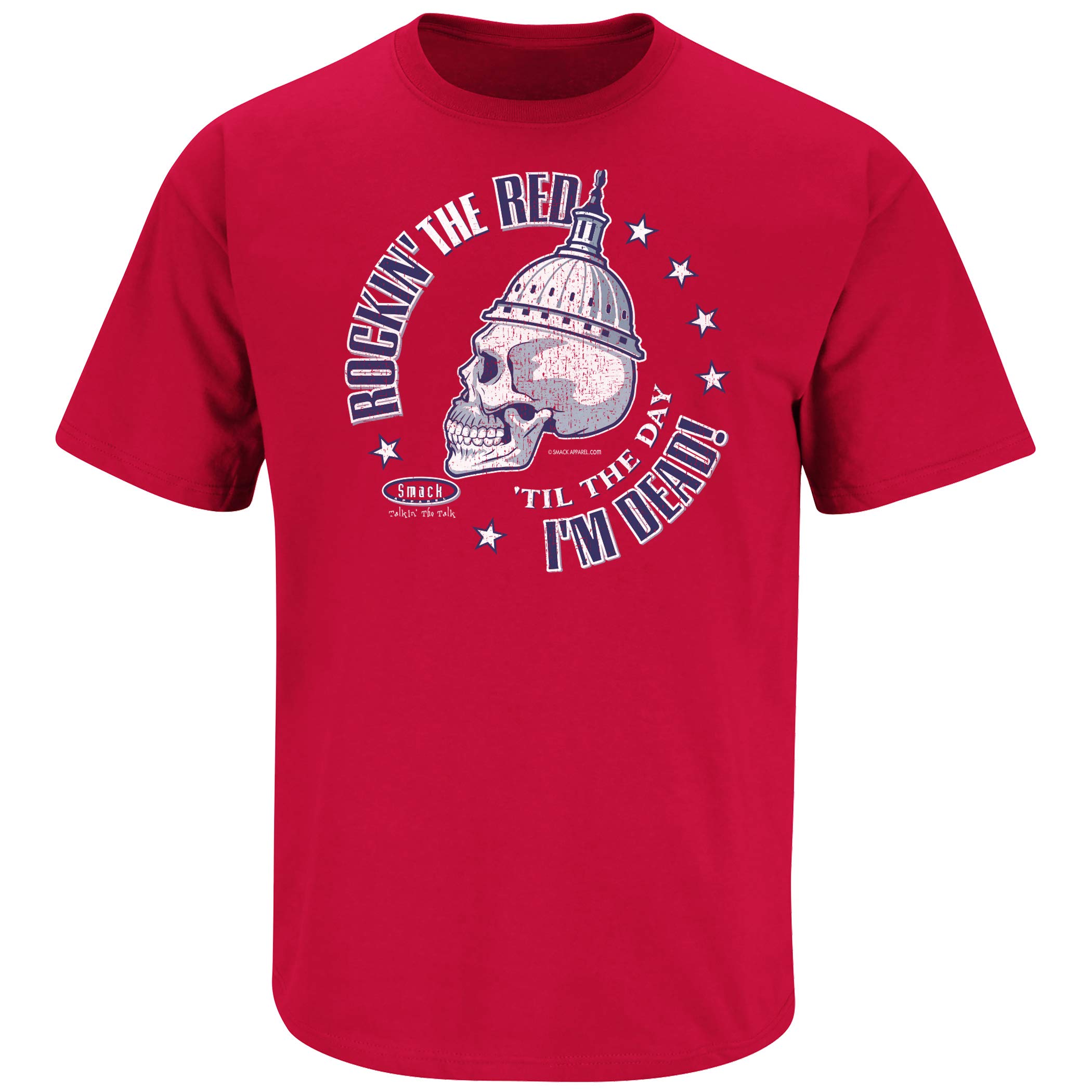 Washington Capitals Hockey Fans Rockin' the Red 'Til I'm Dead T-Shirt (Small-5XL) - Perfect for Game Day, Tailgating & Showing Team Spirit
