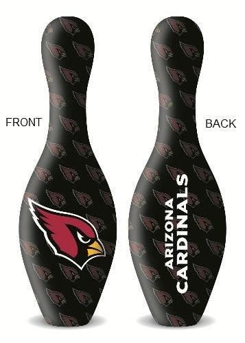 Arizona Cardinals NFL Bowling Pin - Official Team Logo Bowling Accessory for Game Nights, Sports Bars & Fan Parties