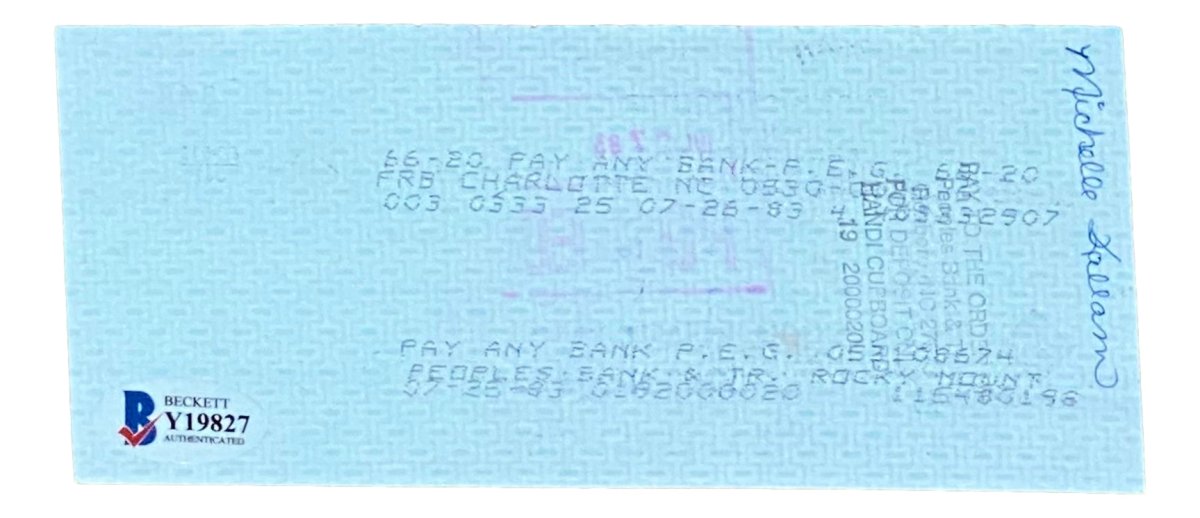 Authentic Enos Slaughter St. Louis Cardinals Signed Bank Check #346 BAS - Rare Baseball Memorabilia for Collectors & Fans - Perfect for Display in Sports Bars, Man Caves, or Collector Showcases
