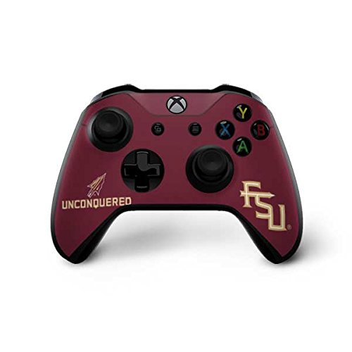 Officially Licensed Florida State Unconquered Gaming Skin Decal for Xbox One X Controller - Custom Protective Cover for Gamers & Collectors - Perfect for Game Nights, Tournaments & Display