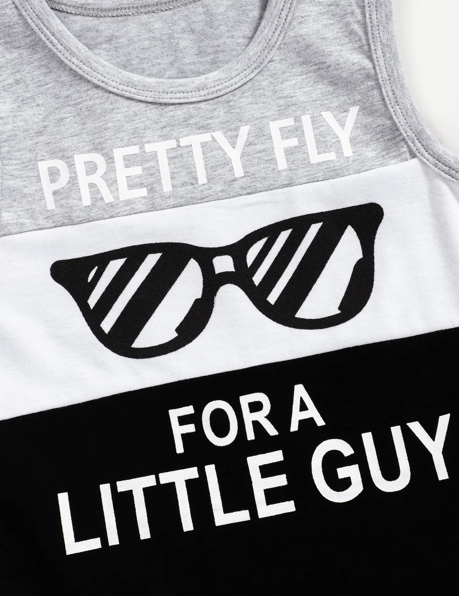 Stylish Toddler Baby Boy Clothes Set - Sleeveless Striped Top & Shorts Outfit for Summer | Perfect for Playdates, Beach Trips & Outdoor Adventures