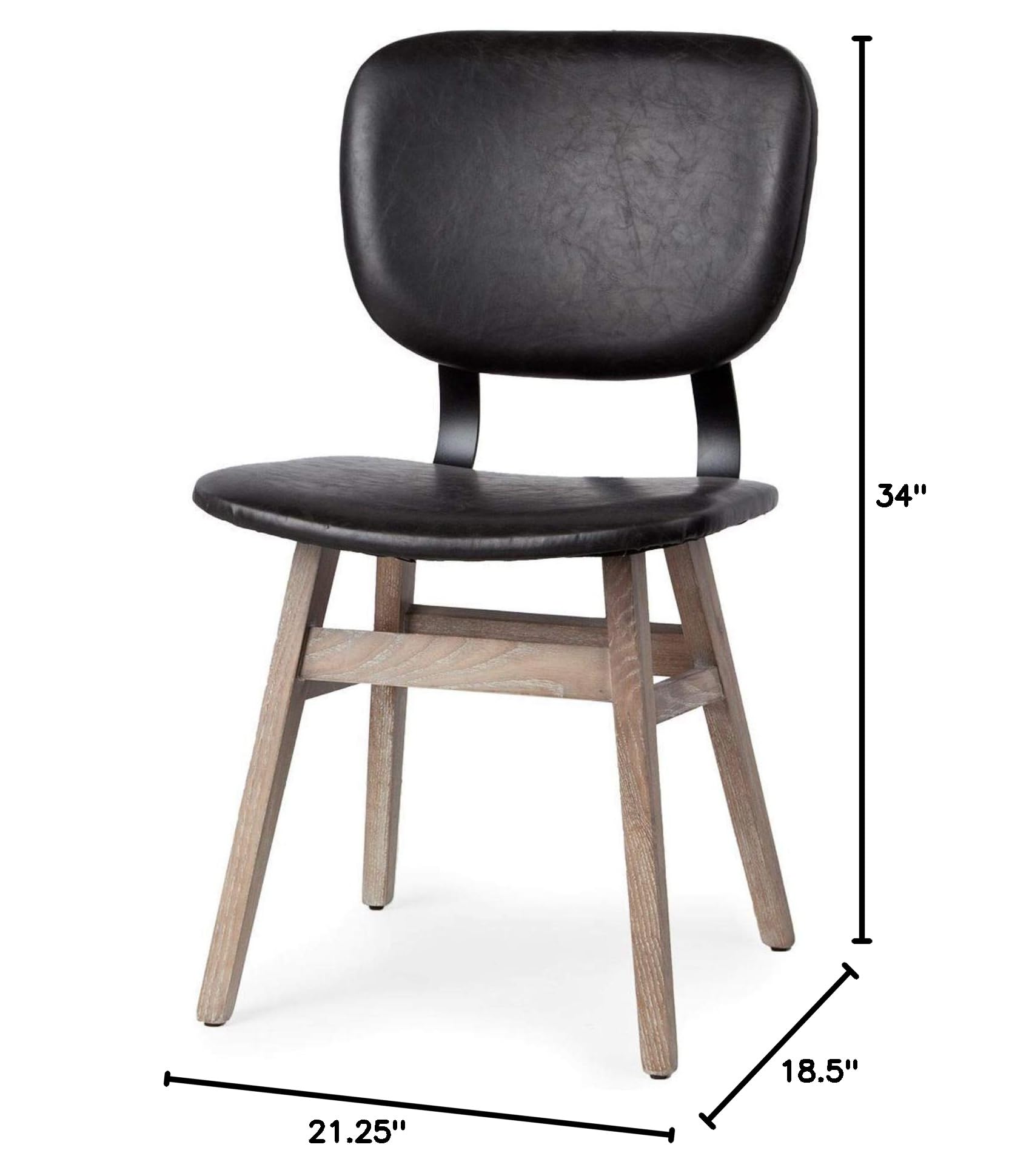 Mercana Haden II Dining Chairs Set of 2 - 18.5