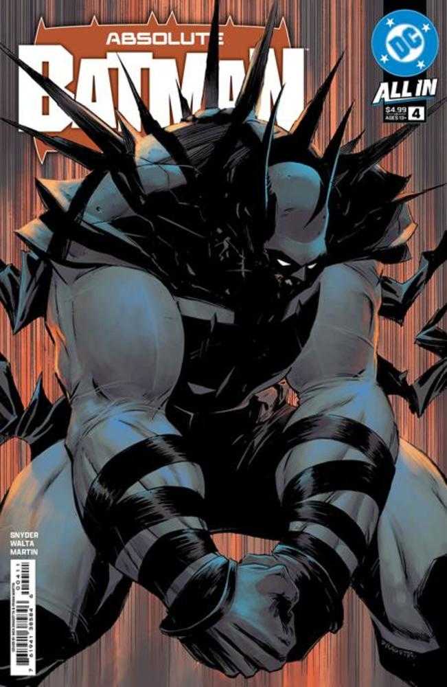 Absolute Batman #4 Cover A by Nick Dragotta - DC Comics Collectible Graphic Novel for Superhero Fans & Comic Book Collectors - Perfect for Display, Gifts, and Batman Memorabilia Collections