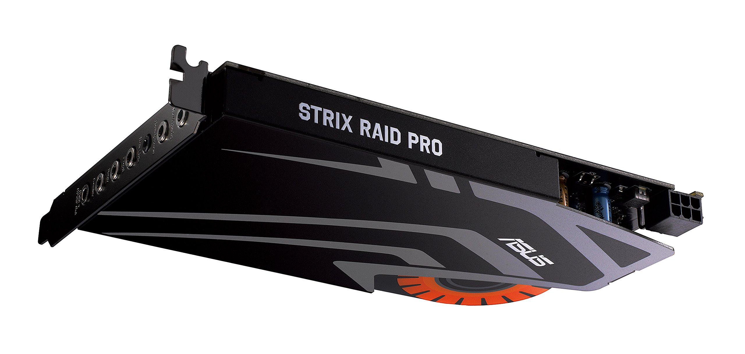 ASUS ROG Strix RAID PRO 7.1 Channel Gaming Sound Card with RGB Lighting - High-Fidelity Audio for PC Gaming, Streaming & Home Theater Systems