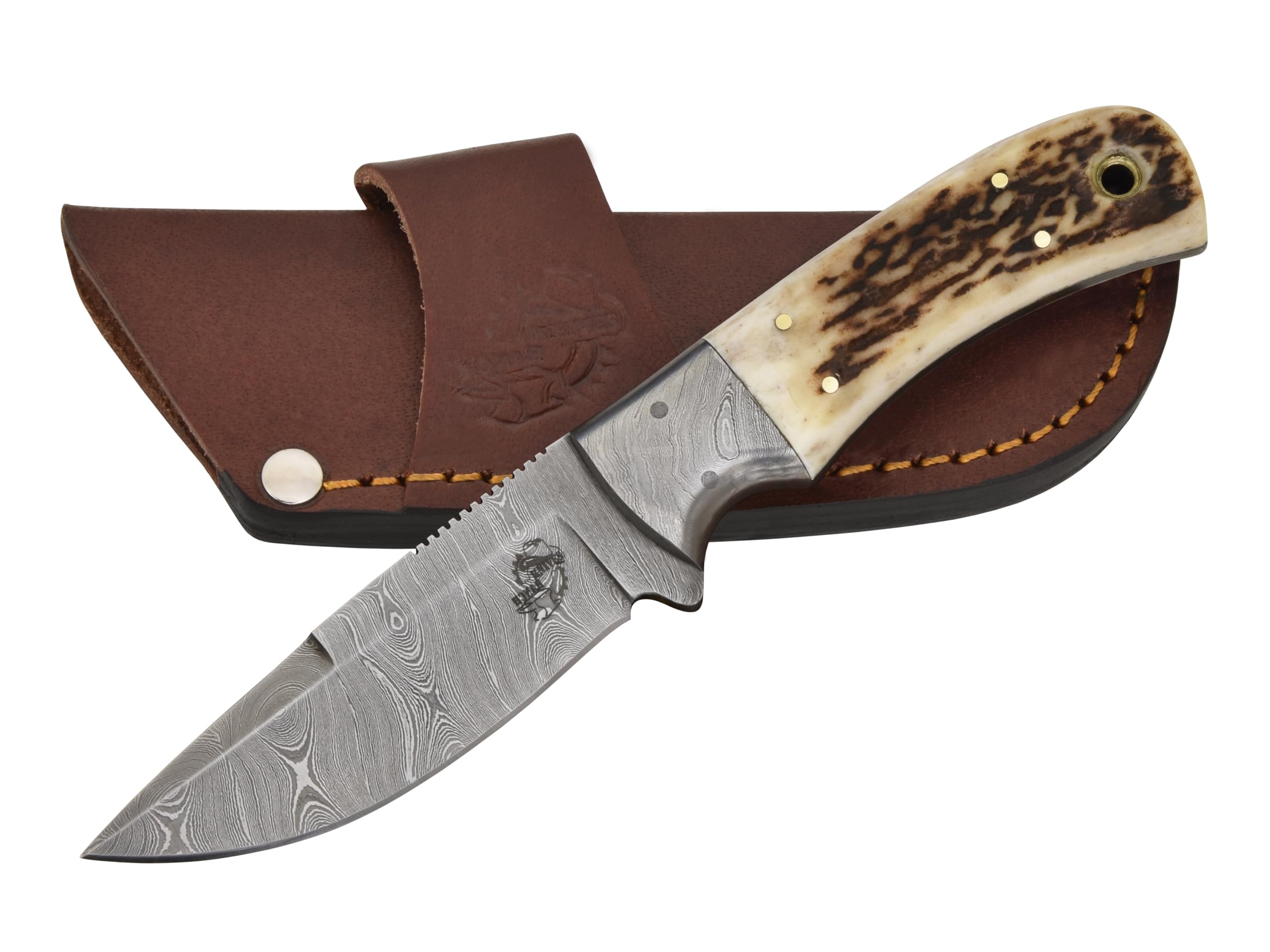 Handmade Damascus Steel Knife 7.5