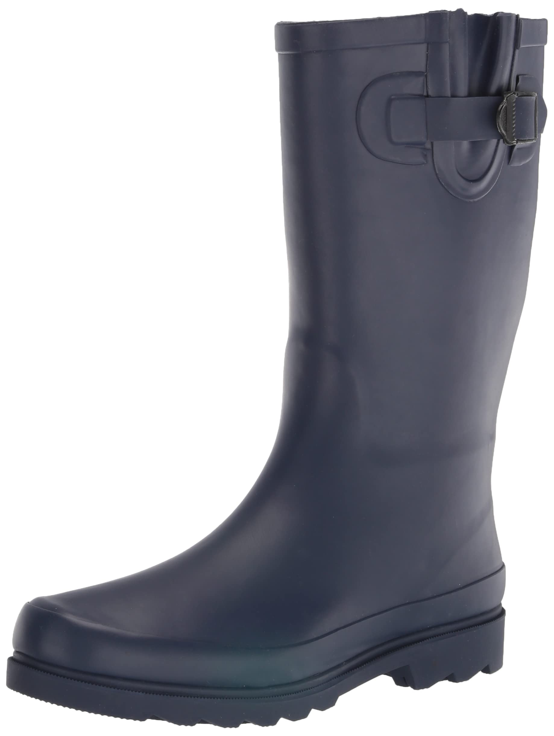 Western Chief Women's Waterproof Rain Boots - Knee High Solid Rubber Rain Boots for Women - Perfect for Gardening, Hiking & Wet Weather