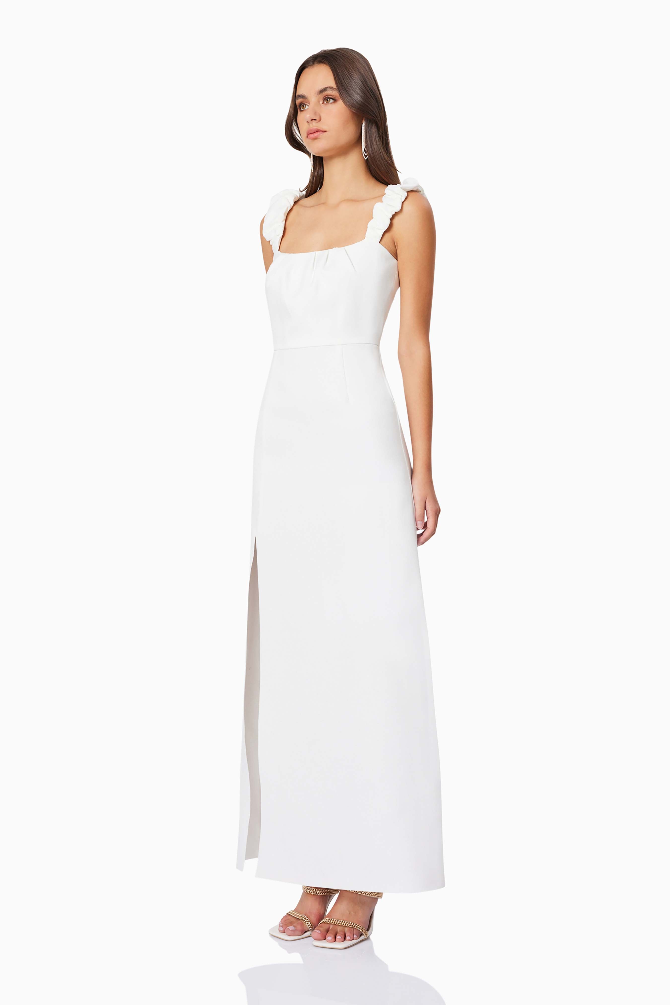 Destiny Maxi Dress for Women - Flowy Long Summer Dress with Pockets, Boho Beach Dress for Vacations, Parties & Casual Outings