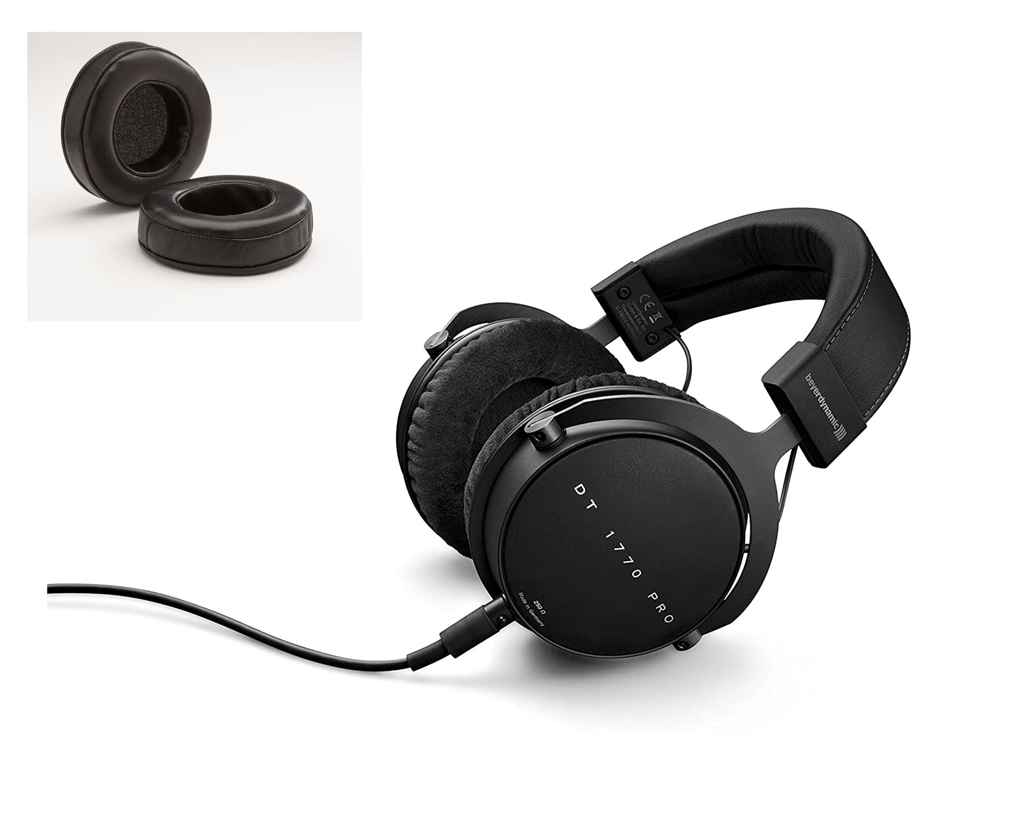 Beyerdynamic DT 1770 Pro Studio Headphones with Dekoni Audio Elite Sheepskin Earpads - Premium Closed-Back Headphones for Music Production, Recording & Audiophile Listening
