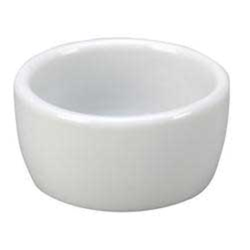 Premium 2 oz. White Ceramic Ramekins - Set of 12 for Baking, Soufflés & Desserts - Culinary Essentials for Home Chefs & Restaurants