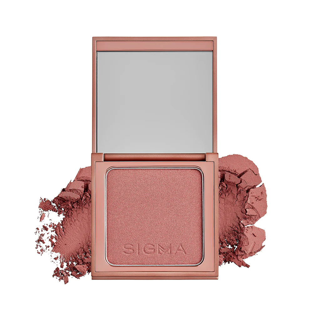 Sigma Beauty Powder Blush - Soft Matte Blush Makeup with Buildable Color for Cheeks | Perfect for Everyday Wear & Professional Makeup Looks