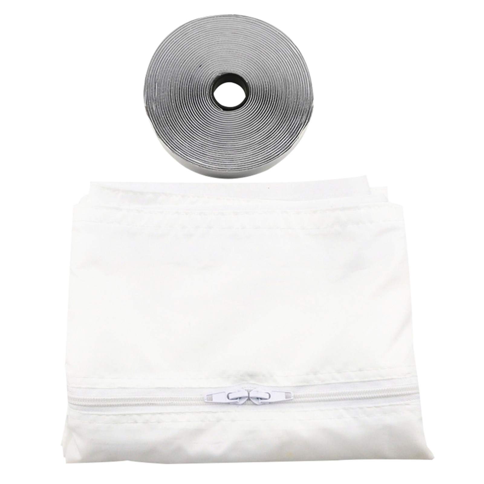Waterproof Window Seal Cloth for Portable Air Conditioners - 5.6m White Air Lock Insulation Strip | Perfect for Home, Office & RV Use to Block Drafts & Improve Energy Efficiency
