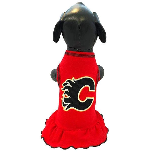 Calgary Flames NHL All-Star Game Cheerleader Dress - Official Ice Girl Costume for Hockey Fans & Performances
