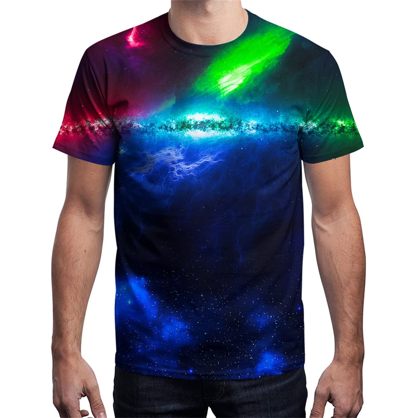 Yasswete Unisex 3D Printed Short Sleeve T-Shirt for Men & Women - Fashion Graphic Tees for Casual Wear, Street Style & Everyday Outfits