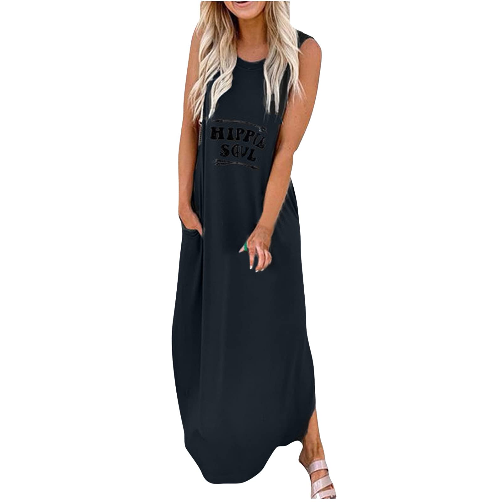Trendy Women's Summer Dresses 2024 - Casual Floral Hawaiian Sundresses for Beach Vacation, Pool Party & Outdoor Date Night Outfits