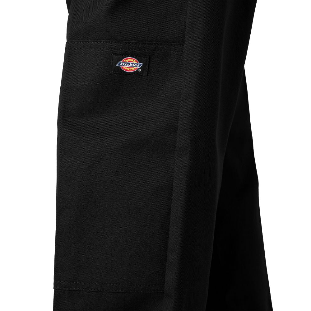 Dickies 85283 Double Knee Work Pants for Men - Durable Black Workwear Pants with Reinforced Knees for Construction, Landscaping & Outdoor Jobs