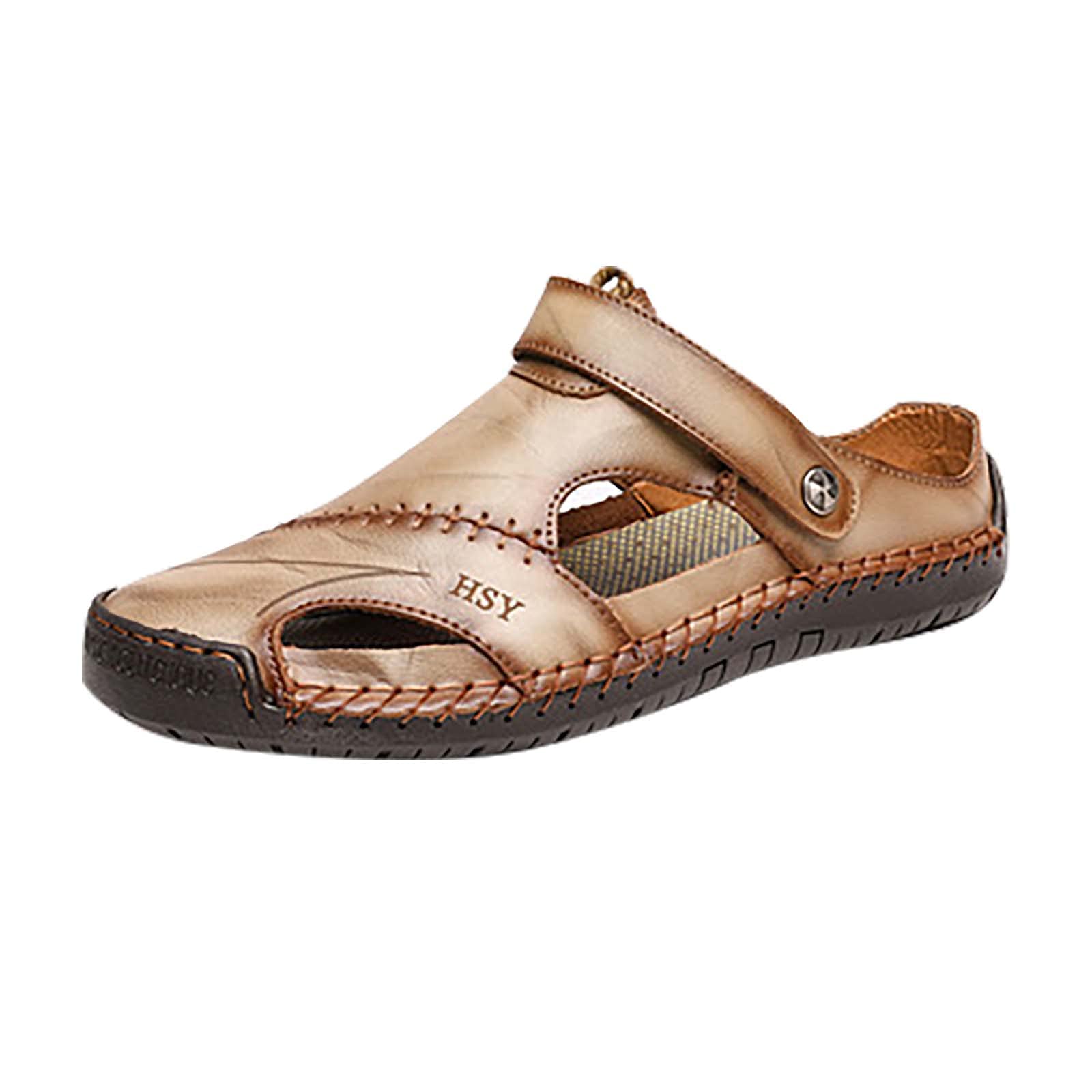 Unisex Leather Clogs & Slides - Comfortable Summer Slip-On Slippers for Women & Men | Indoor/Outdoor Casual Wear, Beach, Garden & Home Use