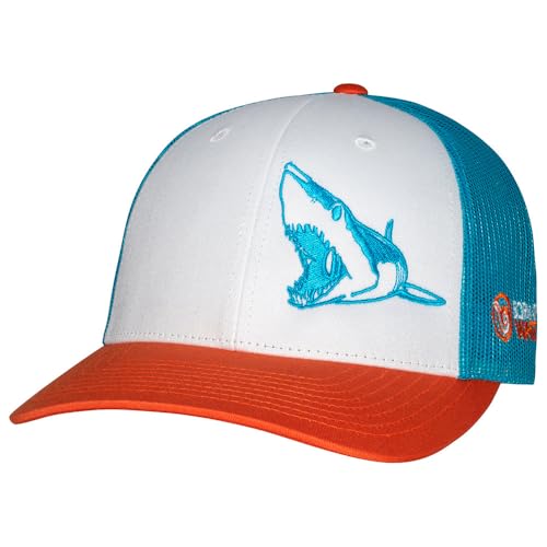 Mako Shark - White/Blue/Orange