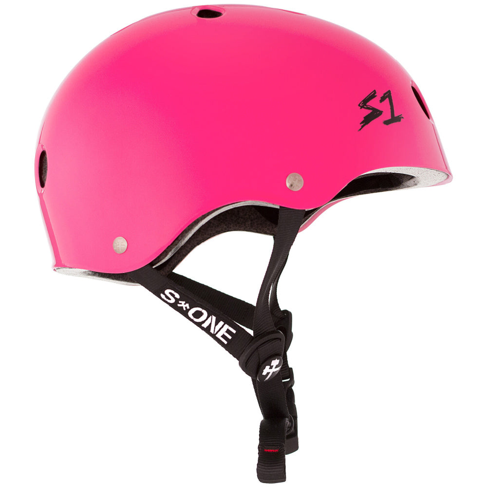 S One Lifer Helmet - Premium Hot Pink Skateboard & Bike Helmet for Adults & Teens - Perfect for Skateboarding, Cycling & Outdoor Sports Safety