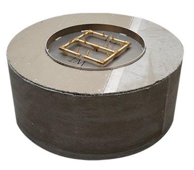 Warming Trends 54x18 Inch Crossfire Circular Ready-To-Finish Fire Pit Kit FC54 - Outdoor Patio & Backyard Fire Pit for Camping, Gatherings & Relaxation