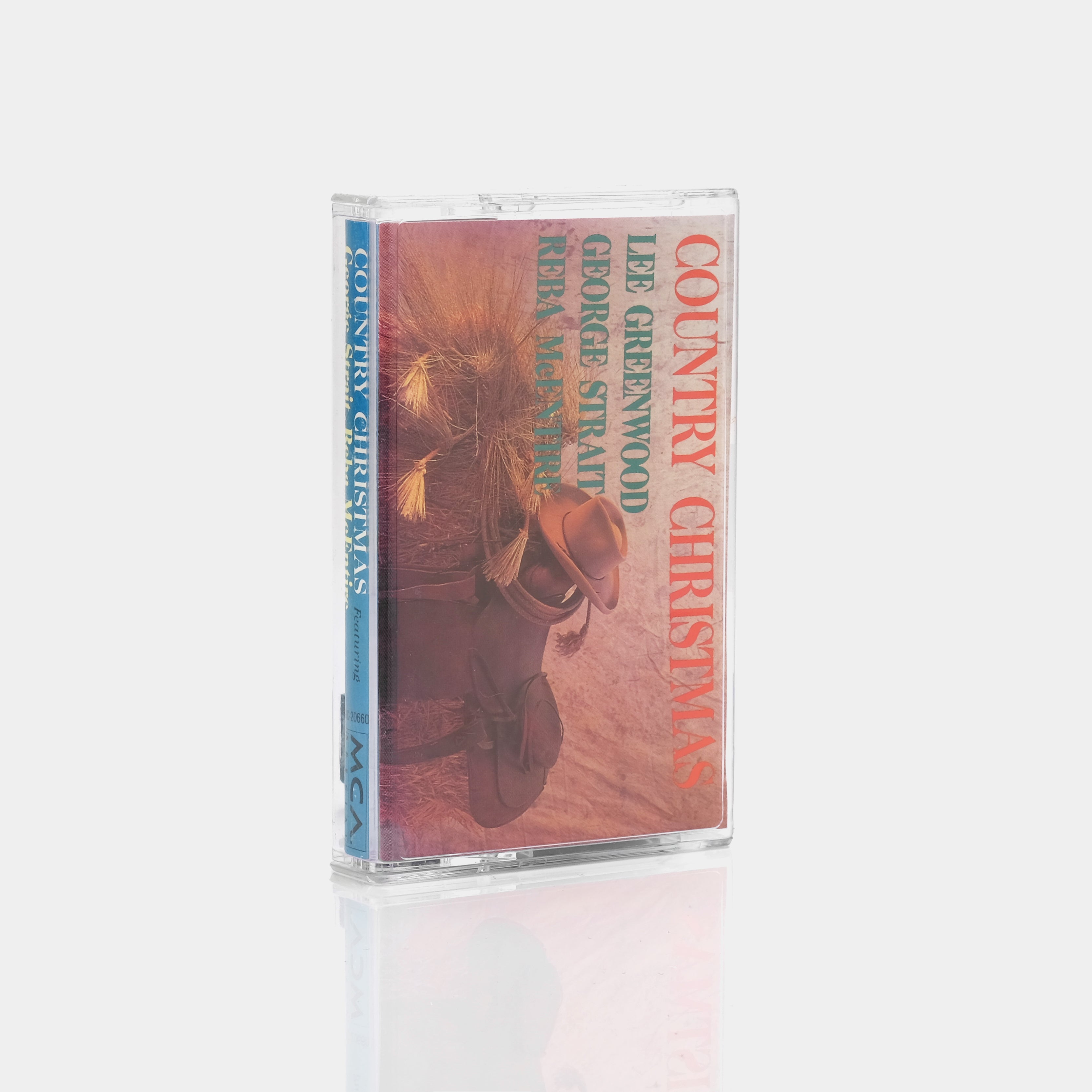 Vintage Country Christmas Cassette Tape - Classic Holiday Music for Festive Decor & Cozy Gatherings