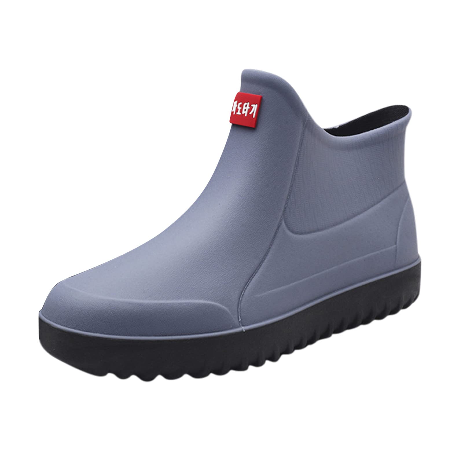 Waterproof Women's Pumpkin Rain Boots - Non-Slip Rubber Rain Shoes for Ladies | Perfect for Gardening, Hiking & Wet Weather Outdoor Activities