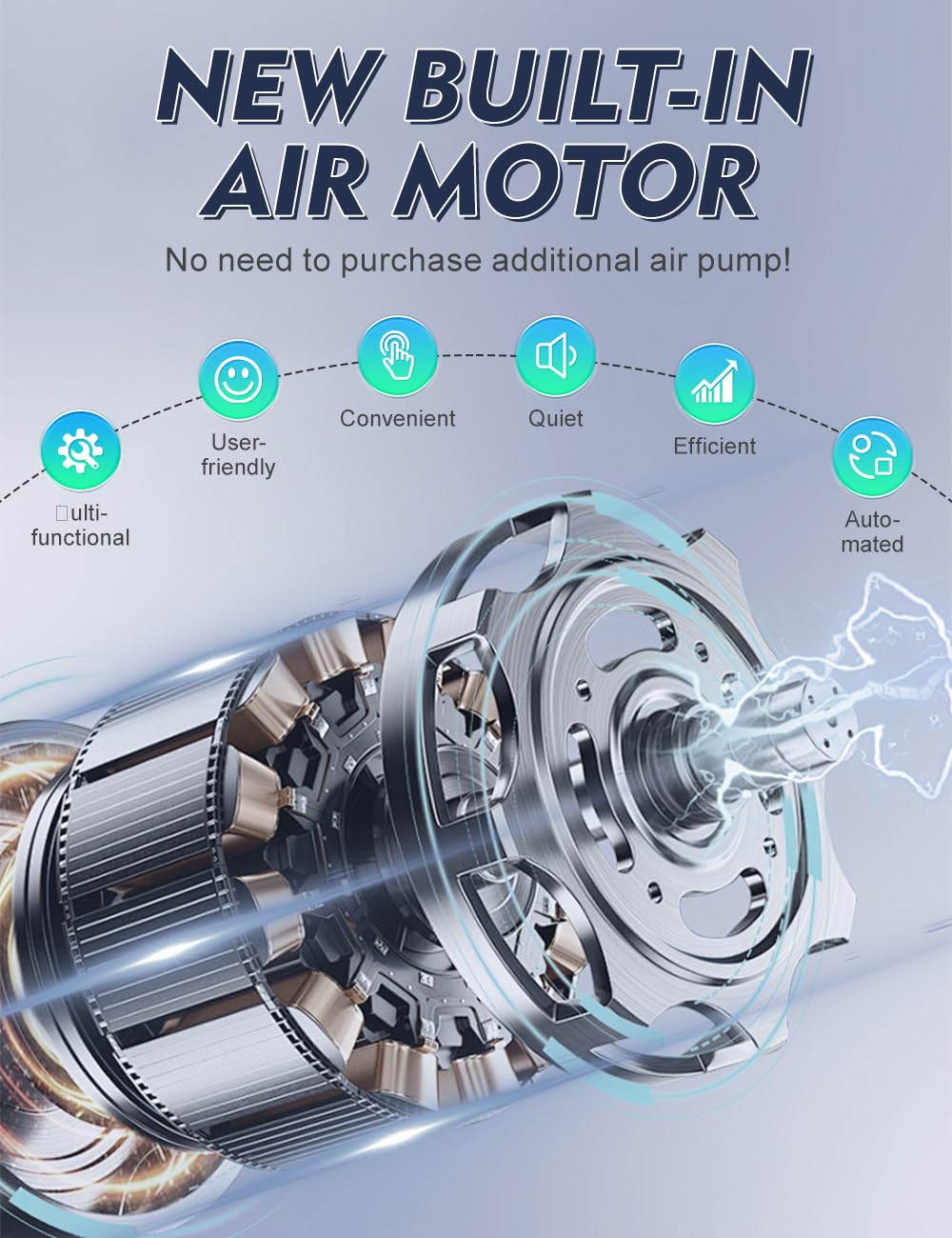 12V DC Automotive EVAP Smoke Machine - Vacuum Leak Detector with Built-in Air Compressor for Car Pipe System Diagnosis | Perfect for Mechanics & DIY Auto Repair Shops