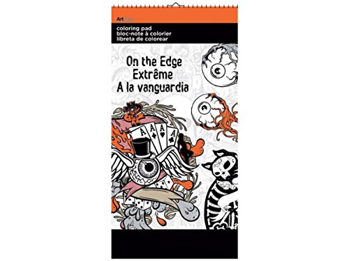 Bulk Small Coloring Pads - Pack of 24 | On-the-Edge Design | Perfect for Kids' Art Activities, Classroom Projects & Party Favors