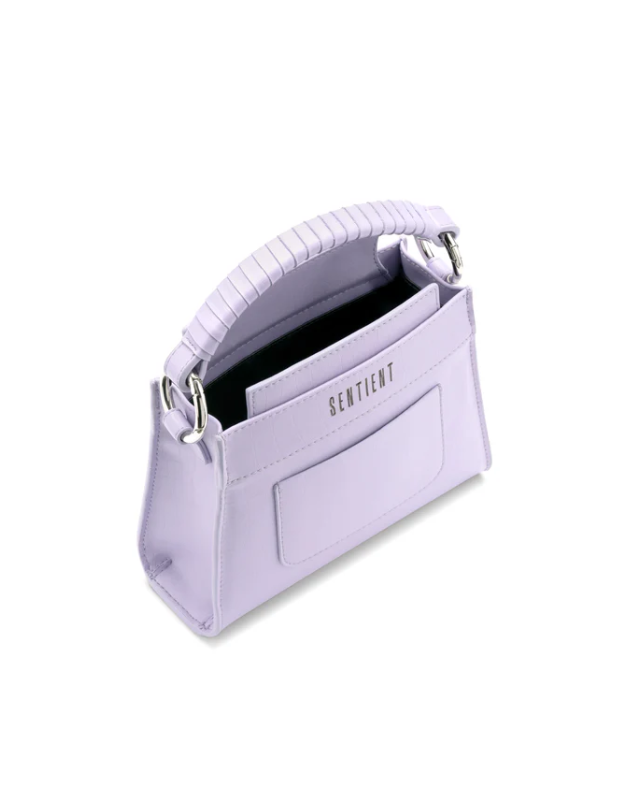 Panthera Mini Crossbody Bag in Lavender Cactus Leather - Vegan & Sustainable Luxury Handbag for Women | Perfect for Everyday Use, Date Nights & Travel Accessories