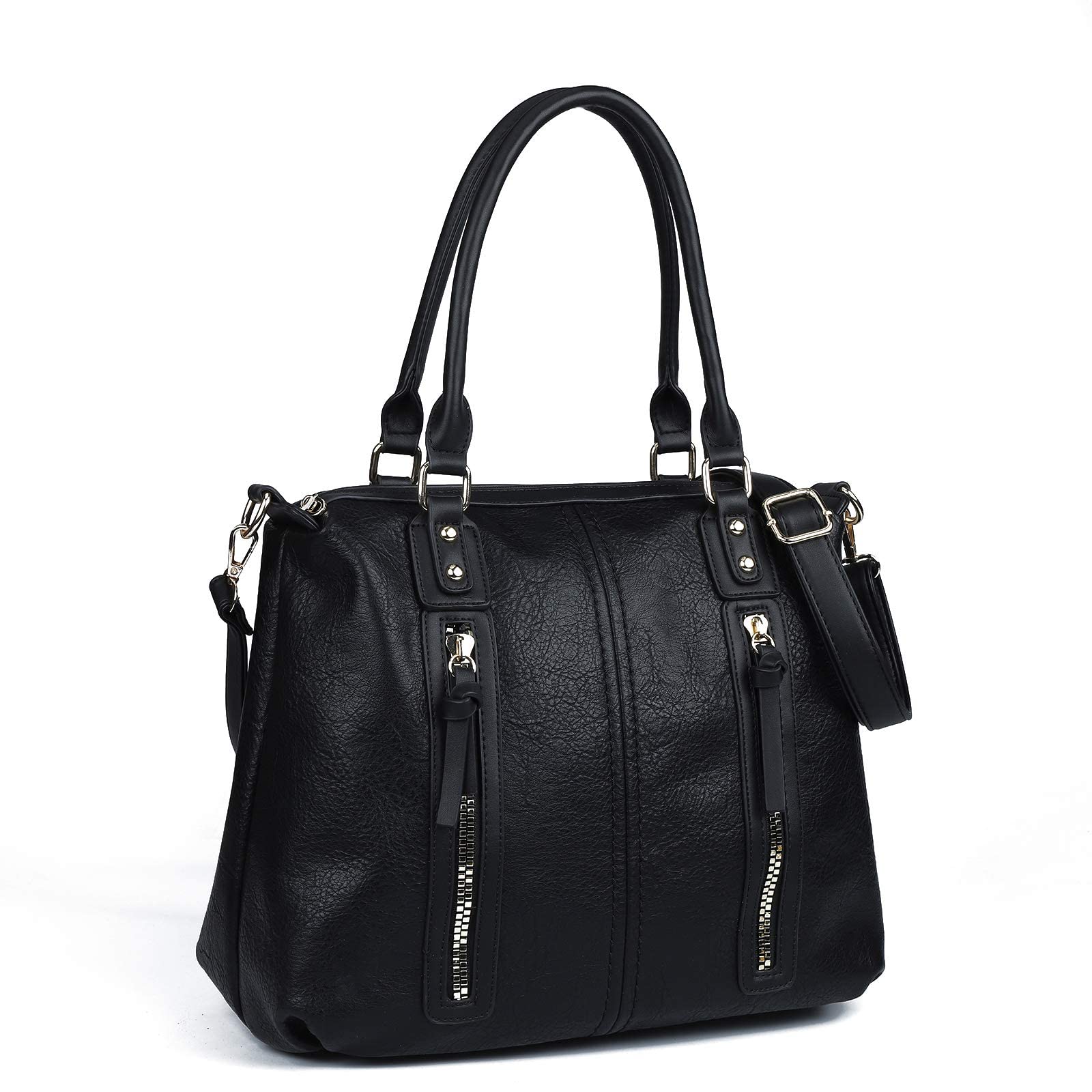 Stylish Top Handle Satchel Bags for Women - Large Leather Hobo Shoulder Bag & Tote Crossbody Purse with Multiple Pockets | Perfect for Work, Travel & Everyday Use