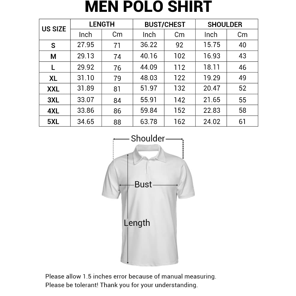 Funny Bigfoot Golf Polo Shirts for Men - Camouflage Pattern White Custom Name Sasquatch Playing Golf Apparel - Short Sleeve Breathable Performance Shirt - Perfect Golf Gift & Casual Wear for Outdoor Activities