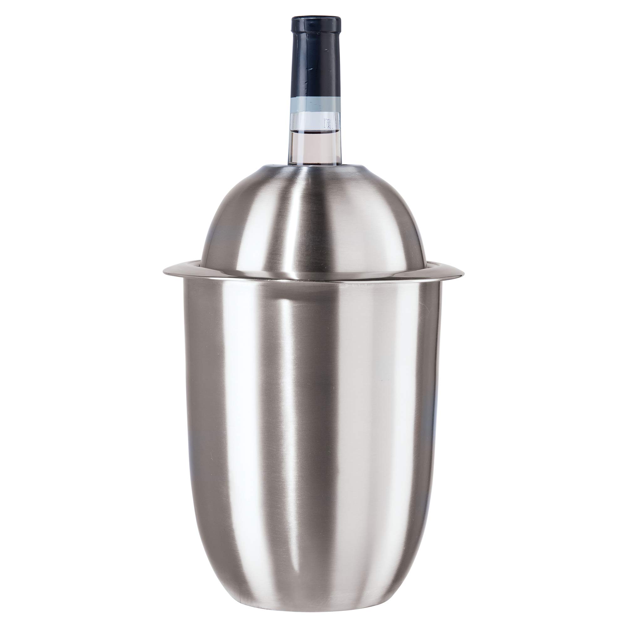 Premium Stainless Steel Double Wall Insulated Wine Cooler - Keeps Drinks Cold for Hours - Perfect for Parties, Picnics, and Outdoor Events