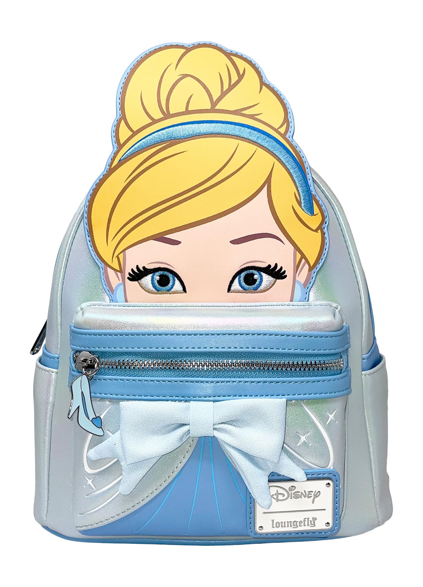 Disney Cinderella Cosplay Women's Shoulder Bag - Loungefly Double Strap Purse for Disney Fans, Cosplay & Everyday Use