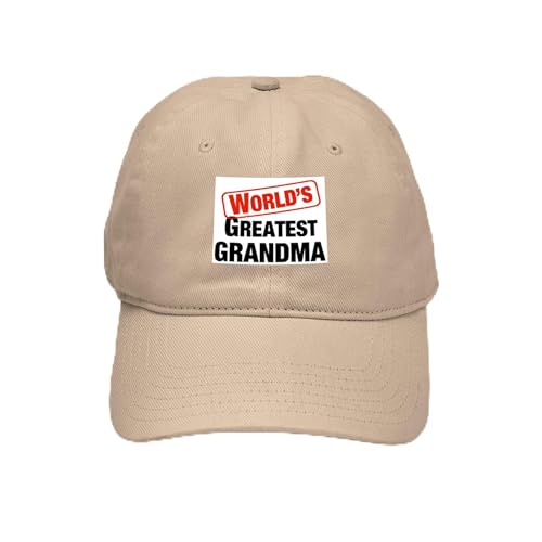 Khaki - World's Greatest Grandma Cap