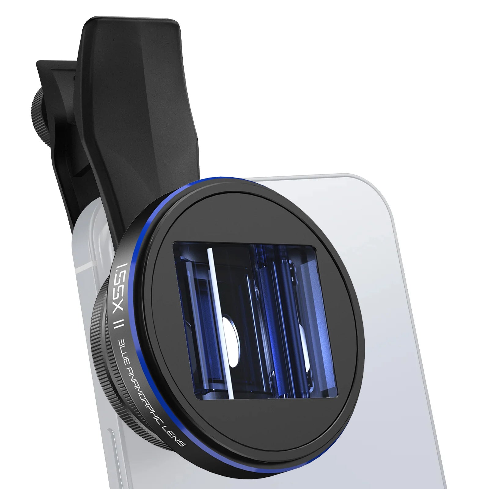 NEEWER LS 43 PRO 1.55x Blue Flare Anamorphic Lens - 17mm Thread Mount for DSLR & Mirrorless Cameras - Perfect for Cinematic Videography & Filmmaking