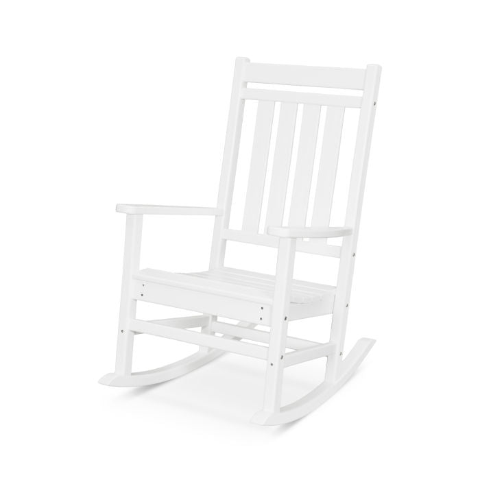POLYWOOD Outdoor Adirondack Rocker Chair - Durable & Weather-Resistant Patio Furniture for Garden, Deck, Poolside, and Backyard Relaxation